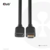 Club 3D Kábel - CAC-1322 (HDMI 2.1 Ultra High Speed, 4K120Hz 8K60Hz, 30AWG, 48Gbps, 1m, M/F)