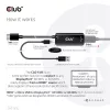 Club 3D Átalakító - CAC-1335 (HDMI+Micro USB to DisplayPort, 4K120Hz/8K30Hz, M/F, aktív)