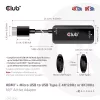 Club 3D Átalakító - CAC-1336 (HDMI+Micro USB to USB-C, 4K120Hz/8K30Hz)