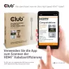 Club 3D Kábel - CAC-1370 (HDMI 2.1 Ultra High-Speed, 48Gbps, 4K120Hz, 8K60Hz, 1.5m, HDMI M/M, alacsony EMI, VRR, QMS)