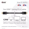 Club 3D Kábel - CAC-1373 (HDMI 2.1 Ultra High-Speed, 48Gbps, 4K120Hz, 8K60Hz, M/M, 3m)