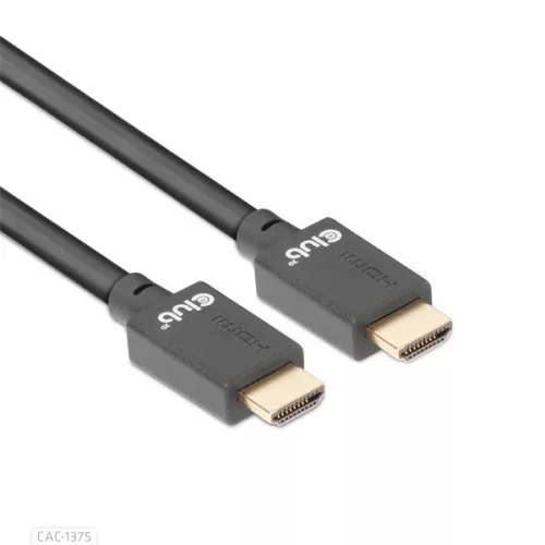 Club 3D Kábel - CAC-1375 (HDMI 2.1 Ultra High Speed, M/M, 4K120Hz, 8K60Hz, 48Gbps, 5m, VRR,QMS,QFT,eARC,HDR)