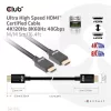 Club 3D Kábel - CAC-1375 (HDMI 2.1 Ultra High Speed, M/M, 4K120Hz, 8K60Hz, 48Gbps, 5m, VRR,QMS,QFT,eARC,HDR)