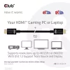 Club 3D Kábel - CAC-1375 (HDMI 2.1 Ultra High Speed, M/M, 4K120Hz, 8K60Hz, 48Gbps, 5m, VRR,QMS,QFT,eARC,HDR)