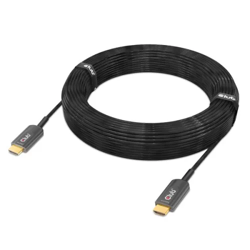 Club 3D Kábel - CAC-1379 (HDMI 2.1 Ultra High Speed,  AOC, M/M, 8K60Hz, 4K120Hz, 20m, eARC, VRR, HDR10, DSC 1.2)