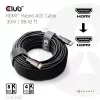 Club 3D Kábel - CAC-1392 (HDMI 2.1 Ultra High Speed, Hybrid AOC, 4K120Hz, 8K60Hz, 48Gbps, M/M, 30m)