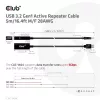 Club 3D kábel - CAC-1404 (3.2 USB-A, M/F, Active Repeater, 5Gbps, 5m)