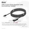 Club 3D kábel - CAC-1404 (3.2 USB-A, M/F, Active Repeater, 5Gbps, 5m)