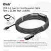 Club 3D kábel - CAC-1405 (3.2 USB-A, Active Repeater, 5Gbps, 10m)