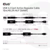 Club 3D kábel - CAC-1406 (3.2 USB-A, Active Repeater, 5Gbps, 15m)