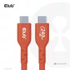 Club 3D Kábel - CAC-1513 (USB2 USB-C Bidirektional, 480Mb/s, PD 240W, USB-IF Certified, M/M, 3m)