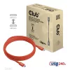 Club 3D Kábel - CAC-1515 (USB2.0 USB-C, 480Mb, 240W PD, kétirányú, USB-IF Certified, M/M, 4m)