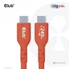 Club 3D Kábel - CAC-1515 (USB2.0 USB-C, 480Mb, 240W PD, kétirányú, USB-IF Certified, M/M, 4m)