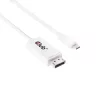 Club 3D Kábel - CAC-1517 (3.1 USB-C Gen 1 to DisplayPort 1.2, 1,2m, UHD 4K60Hz)