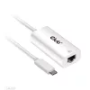 Club 3D Átalakító - CAC-1519 (3.2 USB-C Gen 1 to RJ45 1GB Ethernet, aktív)