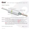 Club 3D Átalakító - CAC-1519 (3.2 USB-C Gen 1 to RJ45 1GB Ethernet, aktív)