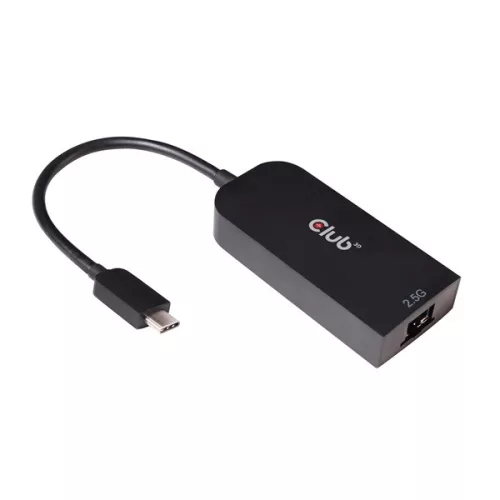 Club 3D Átalakító - CAC-1520 (3.2 USB-C Gen 1 to RJ45, 2,5GB Ethernet)