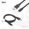 Club 3D Kábel - CAC-1523 (3.1 USB-C Gen 2 to 3.1 USB-A Gen 2, 10Gbps, 60W PD2.0, Bidirectional, 4K60Hz, M/M, 1m)
