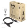 Club 3D Kábel - CAC-1523 (3.1 USB-C Gen 2 to 3.1 USB-A Gen 2, 10Gbps, 60W PD2.0, Bidirectional, 4K60Hz, M/M, 1m)