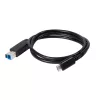 Club 3D Kábel - CAC-1524 (3.1 USB-C Gen 2 to 3.1 USB-B Gen 2, 10Gbps, 1m)