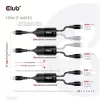 Club 3D Kábel - CAC-1527 (USB-C Y kábel, 100W PD, 1.83m, 2xUSB-C)