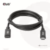 Club 3D Kábel - CAC-1531 (USB-C Gen 1 to USB-C, 5Gbps, 60W, 4K60Hz, M/F, 1m)