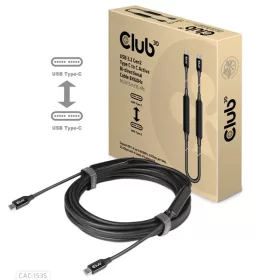   Club 3D Kábel - CAC-1535 (3.2 USB-C Gen 2 to 3.2 USB-C Gen 2, 60W PD, 8K60Hz, Bidirectional, M/M, 5m)