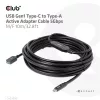 Club 3D Kábel - CAC-1538 (USB-C Gen 1 to USB-A, 5Gbps, 10m)