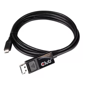   Club 3D Kábel - CAC-1557 (USB-C to DisplayPort 1.4, HDR, 1,8m, 8K60Hz)