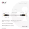 Club 3D Kábel - CAC-1561 (USB-C to Mini DisplayPort 2.1, DP40 Bidirectional, 2m, 8K30Hz)