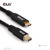 Club 3D Kábel - CAC-1561 (USB-C to Mini DisplayPort 2.1, DP40 Bidirectional, 2m, 8K30Hz)
