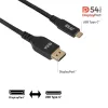 Club 3D Kábel - CAC-1563 (USB-C to DisplayPort 2.1, 8K120Hz, 2m, M/M)
