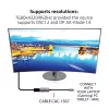Club 3D Átalakító - CAC-1567 (USB-C to DisplayPort 1.4, 8K60Hz, DSC 1.2, HDR, HBR3)