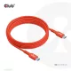 Club 3D Kábel - CAC-1573 (USB2 USB-C, Kétirányú, 480Mb, 240W EPR, M/M, 2m)