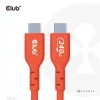 Club 3D Kábel - CAC-1573 (USB2 USB-C, Kétirányú, 480Mb, 240W EPR, M/M, 2m)