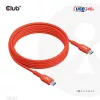 Club 3D Kábel - CAC-1573 (USB2 USB-C, Kétirányú, 480Mb, 240W EPR, M/M, 2m)