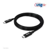 Club 3D Kábel - CAC-1575 (USB4 USB-C Gen 2x2, Bi-Directional USB-IF, 4K60Hz, 20Gbps, PD 240W(48V/5A) EPR M/M, 2m)