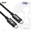 Club 3D Kábel - CAC-1575 (USB4 USB-C Gen 2x2, Bi-Directional USB-IF, 4K60Hz, 20Gbps, PD 240W(48V/5A) EPR M/M, 2m)