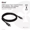 Club 3D Kábel - CAC-1578 (USB4 USB-C Gen 3x2, Bi-directional, 8K60Hz, 40Gbps, 240W PD, EPR, M/M, 2m)