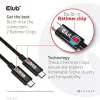 Club 3D Kábel - CAC-1579 (USB4 USB-C Gen 3x2, Bi-directional, 8K60Hz, 40Gbps, 240W PD, EPR, M/M, 3m)