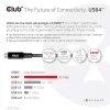 Club 3D Kábel - CAC-1579 (USB4 USB-C Gen 3x2, Bi-directional, 8K60Hz, 40Gbps, 240W PD, EPR, M/M, 3m)