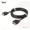 Club 3D Kábel - CAC-1703 (VGA Bidirectional, M/M, 3m, 28AWG, Full HD 1080p)