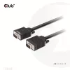 Club 3D Kábel - CAC-1703 (VGA Bidirectional, M/M, 3m, 28AWG, Full HD 1080p)