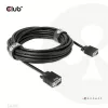 Club 3D Kábel - CAC-1710 (VGA Bidirectional, M/M, 10m, 28AWG, 1080p)