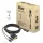 Club 3D Kábel - CAC-1712 (HDMI to VGA, M/M, 2m, 28AWG, 1080p, 3.5mm jack, Micro USB táplálás)