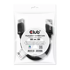   Club 3D Kábel - CAC-2067 (DisplayPort 1.4, HBR3, 8K60Hz, 1m, M/M, VESA minősítés)