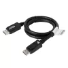 Club 3D Kábel - CAC-2067 (DisplayPort 1.4, HBR3, 8K60Hz, 1m, M/M, VESA minősítés)