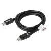 Club 3D Kábel - CAC-2068 (DisplayPort 1.4, M/M, 28AWG, HBR3, VESA tanúsítvánnyal, 8K60Hz, 2m)