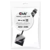 Club 3D Átalakító - CAC-2070 (DisplayPort 1.2 to HDMI 2.0, 4K60Hz UHD, Aktív, 3D támogatás)