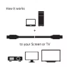 Club 3D Kábel - CAC-2161 (Mini DisplayPort 1.2 M/M, 4K60Hz, HBR2, 2m)